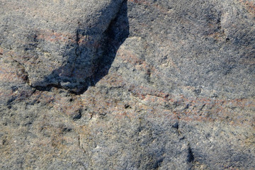 Oberflächenprofil eines Felsens