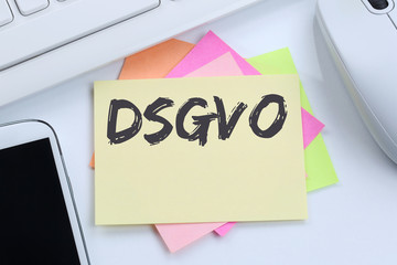 DSGVO Datenschutz Grundverordnung Verordnung Regel EU Europäische Union Internet Business Konzept...