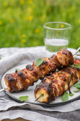 Halloumi Cheese Kebabs