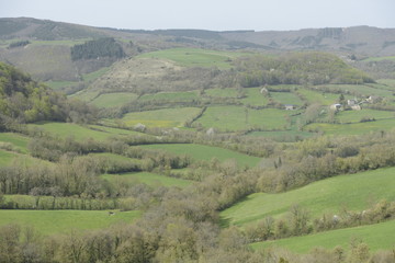 paysages aveyron printemps