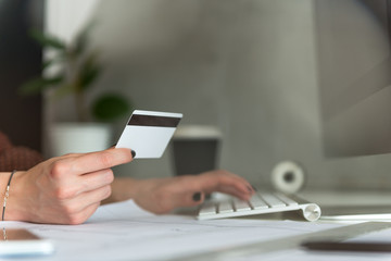 Paying with credit card