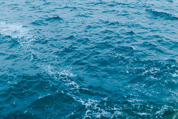Sea texture. Beautiful blue water
