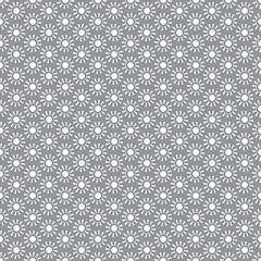 Seamless pattern with doodle circles