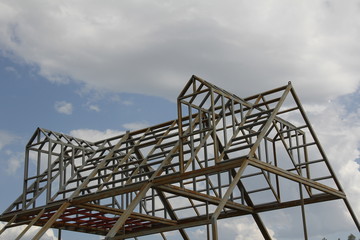 Fototapeta premium steel building