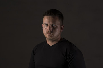 Young male model. High resolution image depicting young male model.