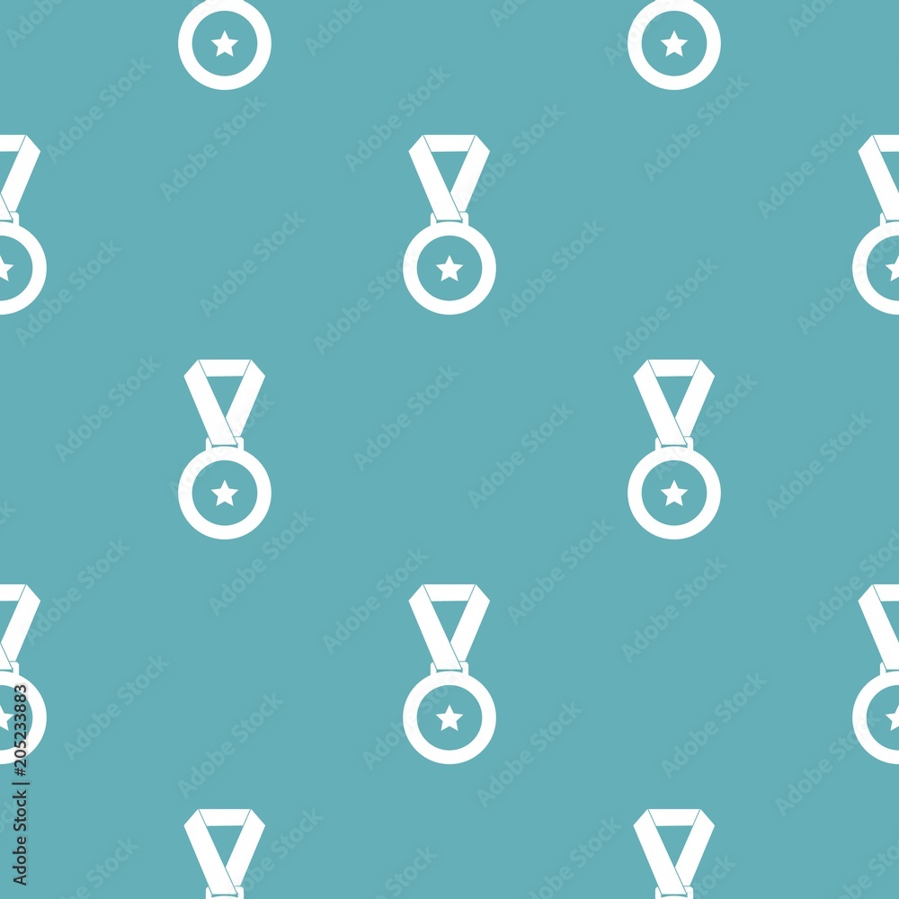 Poster medal pattern vector seamless repeating for any web design