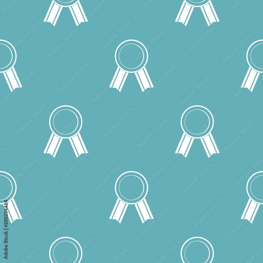 Poster award ribbon pattern vector seamless repeating for any web design
