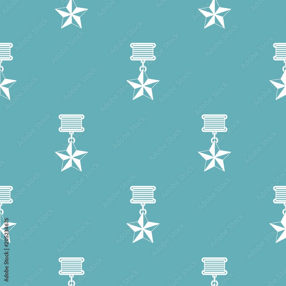 Poster medal pattern vector seamless repeating for any web design