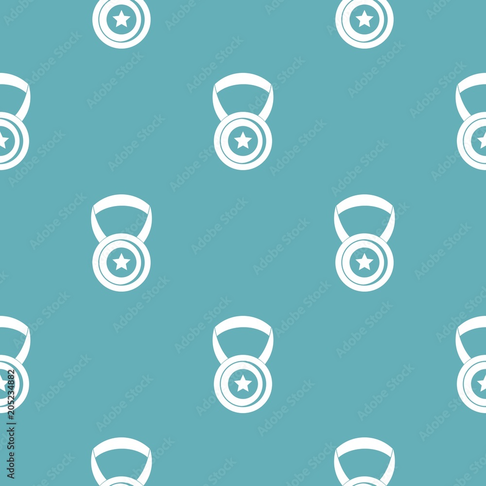 Poster medal pattern vector seamless repeating for any web design