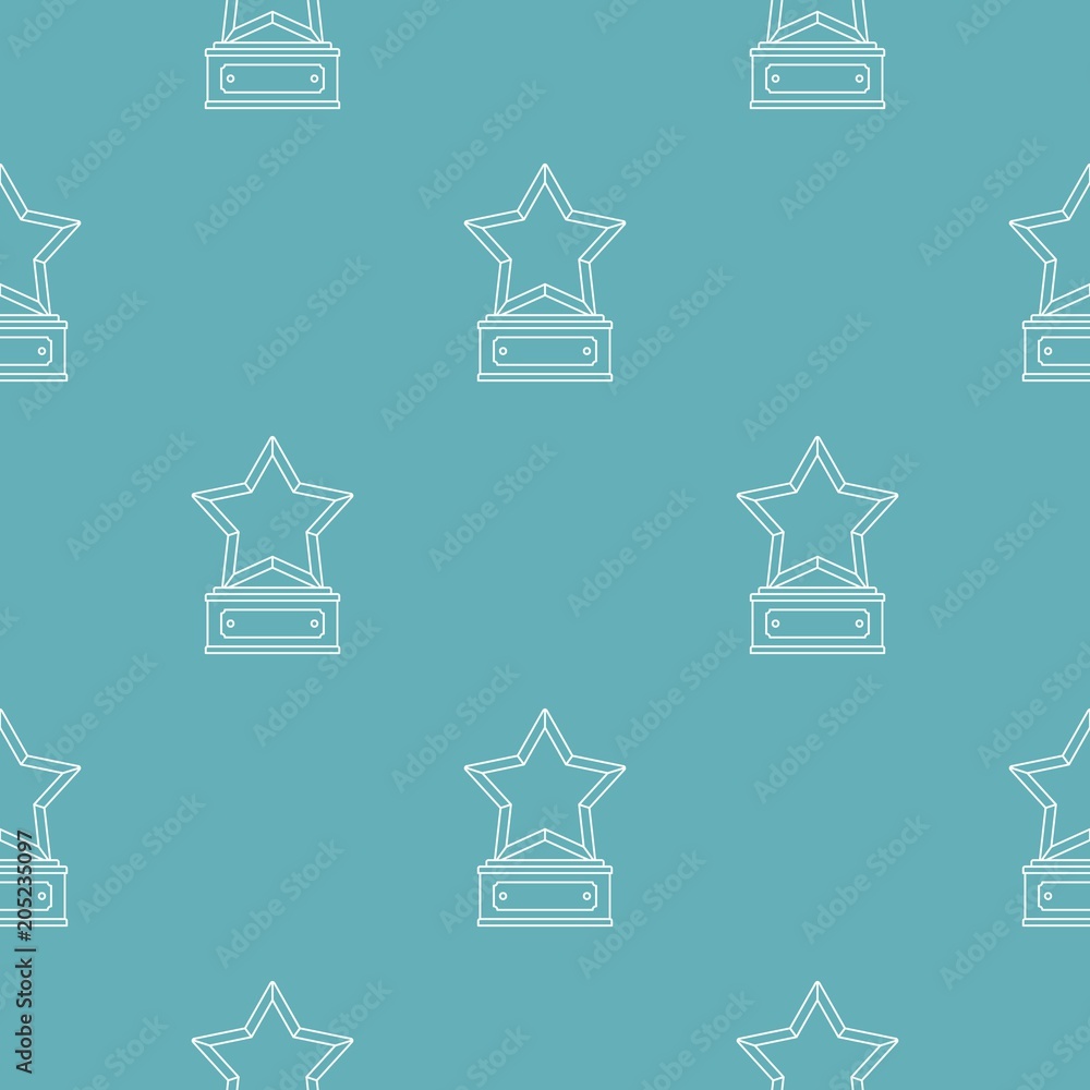 Aufkleber star award pattern vector seamless repeating for any web design