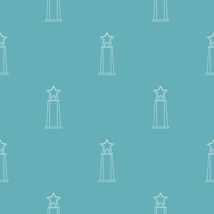 Star award pattern vector seamless repeating for any web design