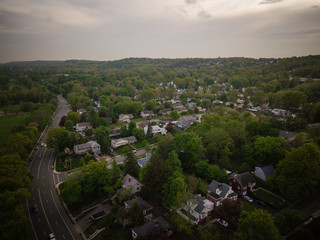 Aerial View of West Orange New Jersey