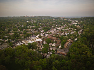 Aerial View of West Orange New Jersey
