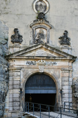 Torhaus auf der Festung Königstein in der Nähe von Dresden, Sachsen.