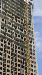 Fototapeta premium Construction of a modern building