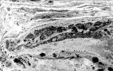 Naklejka premium Marble abstract acrylic background. Nature black marbling artwork texture.