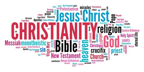 Fototapeta premium Christian religion