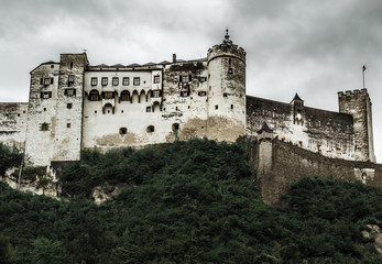 Fototapeta na wymiar Hohensalzburg Castle - Salzburg - Austria