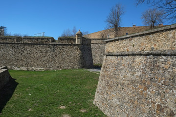 Medieval fortress at Mont Louis, France