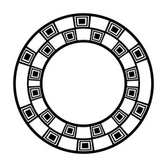 cover frame victorian style vector illustration design