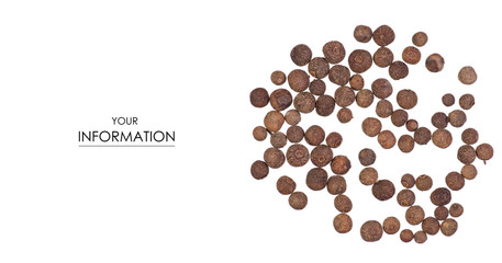 Black pepper peas fragrant pattern