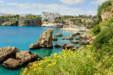 View of old Marina in Antalya. Turkey