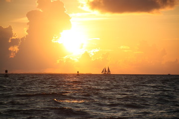 Schöner Sonnenuntergang