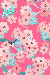 Cordia sebestena pattern A