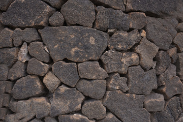 lavasteinwand textur und hintergrund