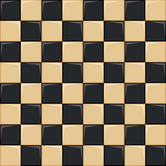 Fototapeta premium chessboard background, vector illustration