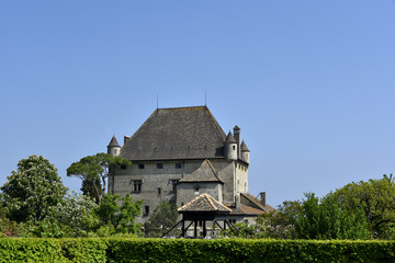 Fototapeta na wymiar Château d'Yvoire (Haute-Savoie)