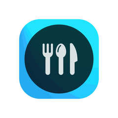 Obraz premium Creative App Button