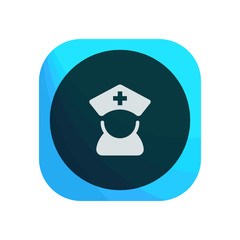 Obraz premium Creative App Button