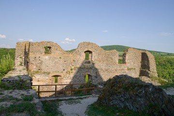 Fototapeta na wymiar Somoska castle in Slovakia