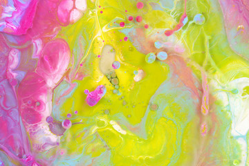 Abstract background. Marble texture. Acrylic colors.