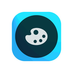 Fototapeta premium Creative App Button