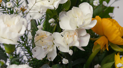 Obraz na płótnie Canvas Flower bouquet background.