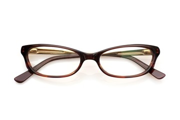 Fototapeta premium Okulary na białym tle do stosowania na portret