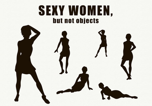 Sexy women, but not objects