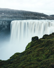 Fototapeta premium Dettifoss - most powerful waterfall in Europe. Jokulsargljufur National Park, Iceland