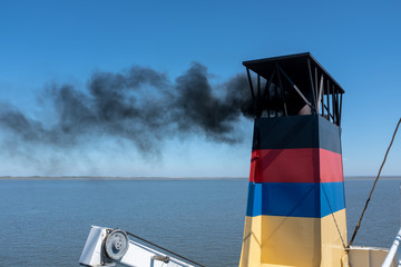 Luftverschmutzung durch Schweröl, Schifffahrt