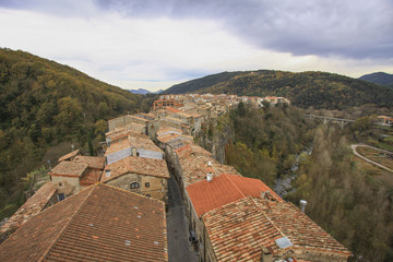 Obraz premium castellfollit de la roca