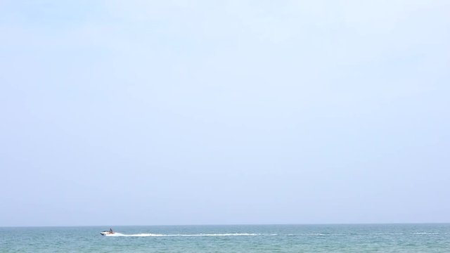 Watercraft circulating in the Mediterranean Sea.