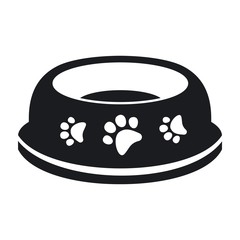 Vector illustration of pet products bowl