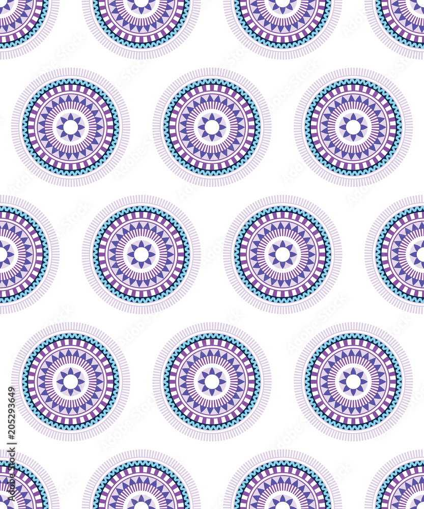 Poster Abstract seamless pattern for printing on paper and textiles.
