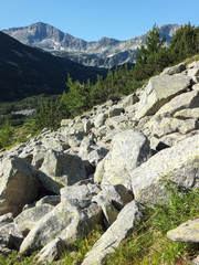 Amazing Landscape with Banderishki Chukar peak, Pirin Mountain, Bulgaria