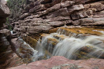 Poço do Diabo in Chapada da Diamantina - Bahia Brazil