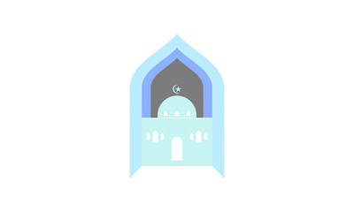 Mosque logo template