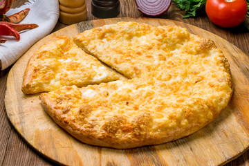 khachapuri with cheese