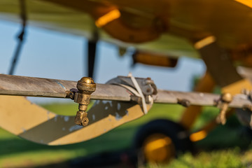 a mosquito dusting plane